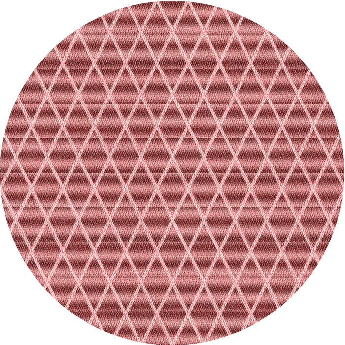 Square Patterned Red Rug, pat379rd