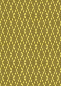 Machine Washable Transitional Dark Yellow Green Rug, wshpat379yw