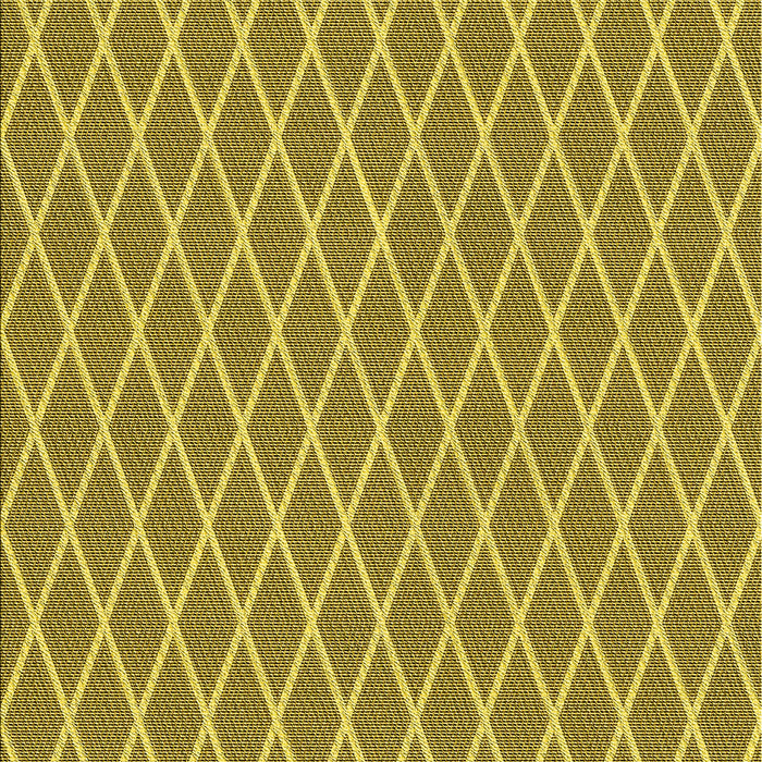 Patterned Dark Yellow Green Rug, pat379yw