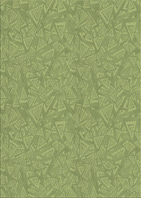 Machine Washable Transitional Olive Green Rug, wshpat3790brn