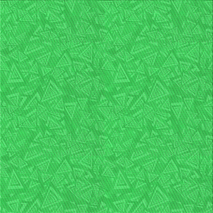 Round Machine Washable Transitional Lime Green Rug, wshpat3790grn