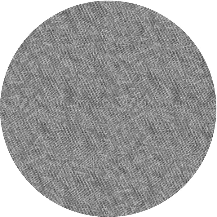 Square Machine Washable Transitional Dark Gray Rug in a Living Room, wshpat3790gry