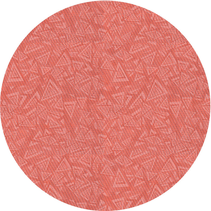 Square Patterned Red Rug, pat3790rd