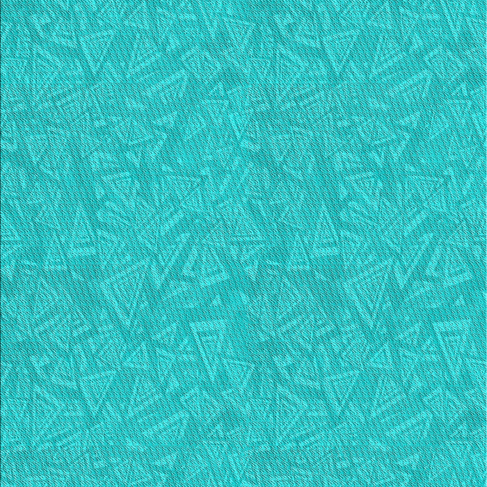 Patterned Dark Turquoise Green Modern Rug, pat3790