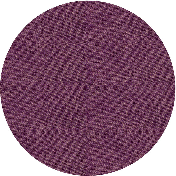 Square Patterned Raspberry Purple Rug, pat3791brn
