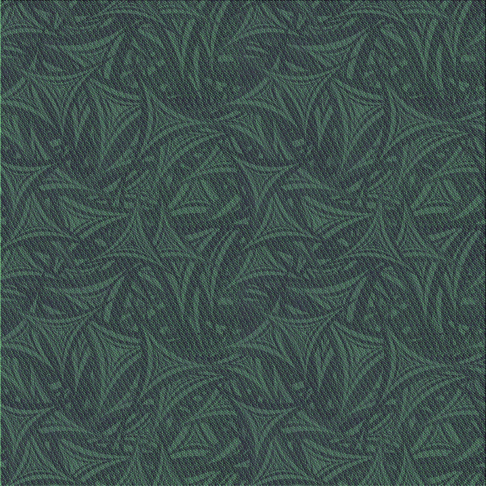 Round Machine Washable Transitional Sea Green Rug, wshpat3791grn