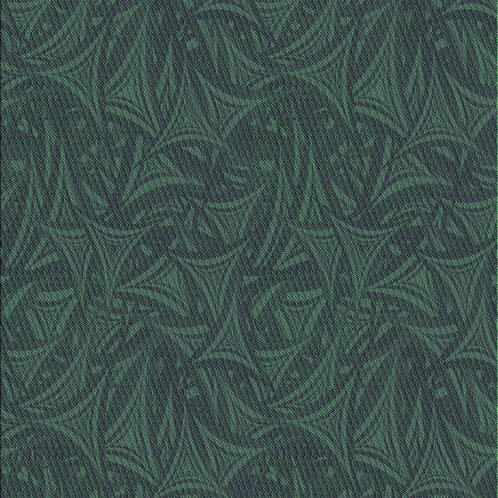 Machine Washable Transitional Sea Green Rug, wshpat3791grn