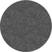 Square Patterned Smokey Gray Rug, pat3791gry