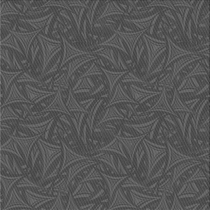 Round Machine Washable Transitional Smokey Gray Rug, wshpat3791gry