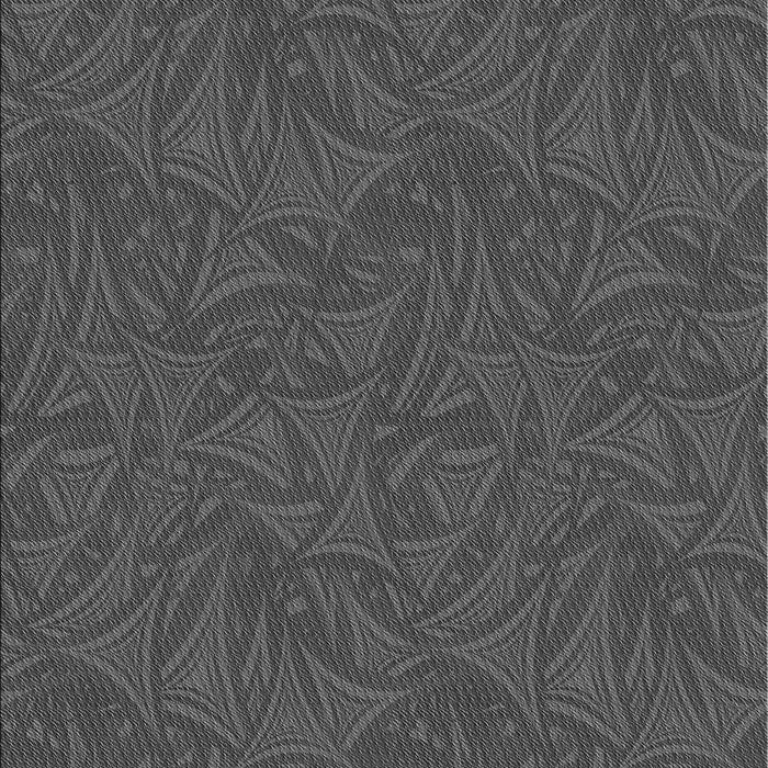 Patterned Smokey Gray Rug, pat3791gry