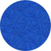 Square Patterned Neon Blue Rug, pat3791lblu