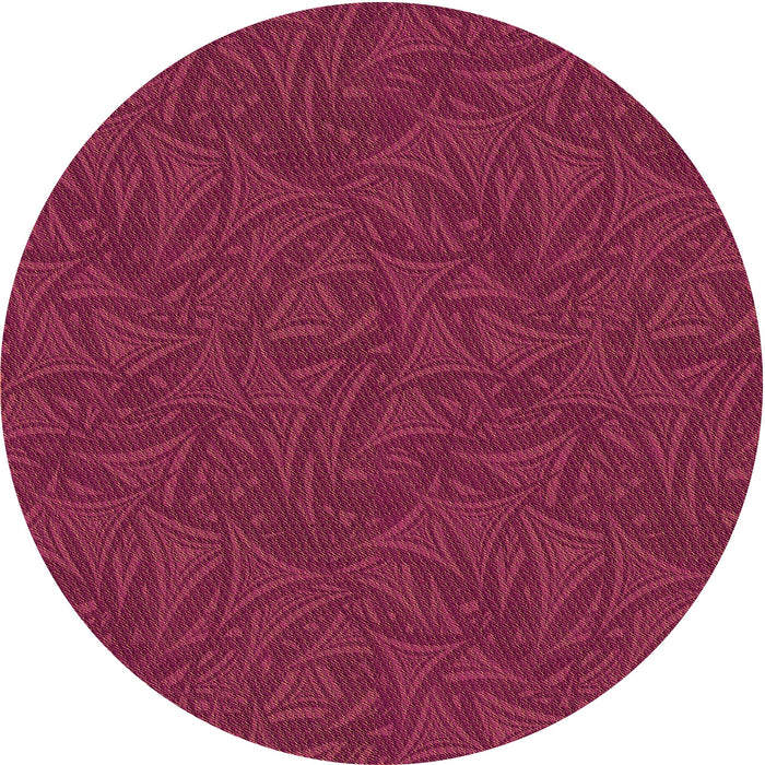 Square Patterned Crimson Red Rug, pat3791org