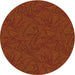 Square Patterned Mahogany Brown Rug, pat3791yw