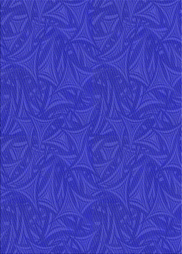 Patterned Bright Blue Novelty Rug, pat3791