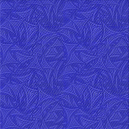 Square Patterned Bright Blue Novelty Rug, pat3791