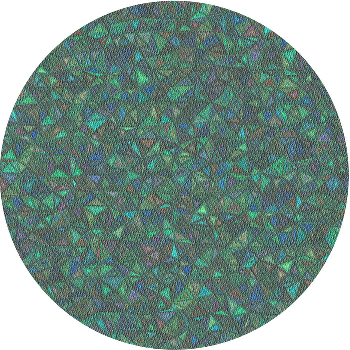Square Machine Washable Transitional Mint Green Rug in a Living Room, wshpat3792lblu