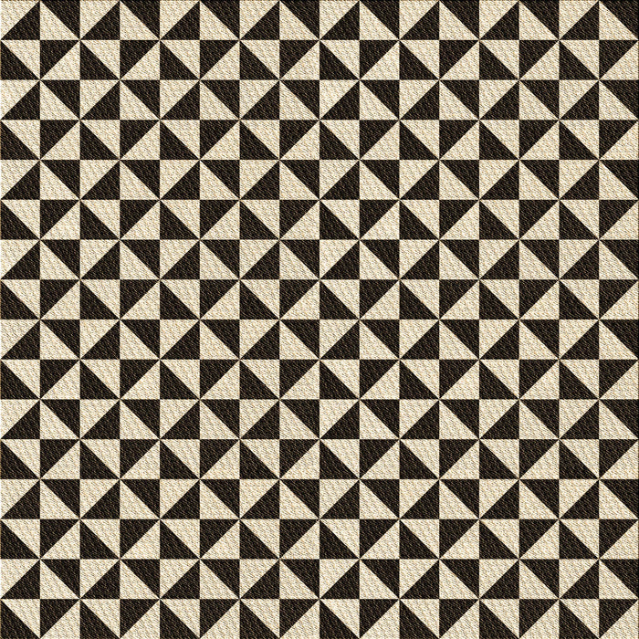 Round Patterned Midnight Gray Rug, pat3793brn