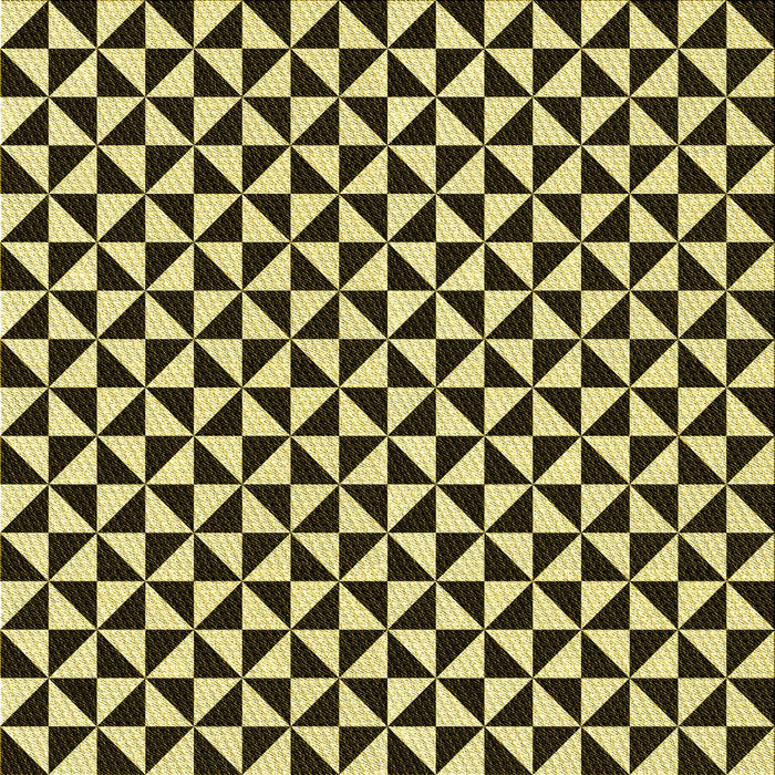 Round Patterned Black Brown Rug, pat3793yw