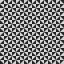 Square Patterned Light Gray Novelty Rug, pat3793