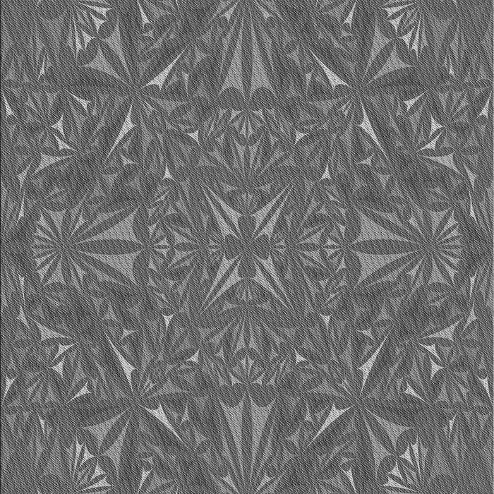 Machine Washable Transitional Gunmetal Gray Rug, wshpat3794gry