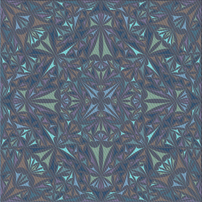 Round Machine Washable Transitional Steel Blue Rug, wshpat3794lblu