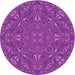 Square Patterned Crimson Purple Rug, pat3794pur