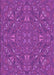 Machine Washable Transitional Crimson Purple Rug, wshpat3794pur
