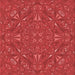 Round Patterned Red Rug, pat3794rd