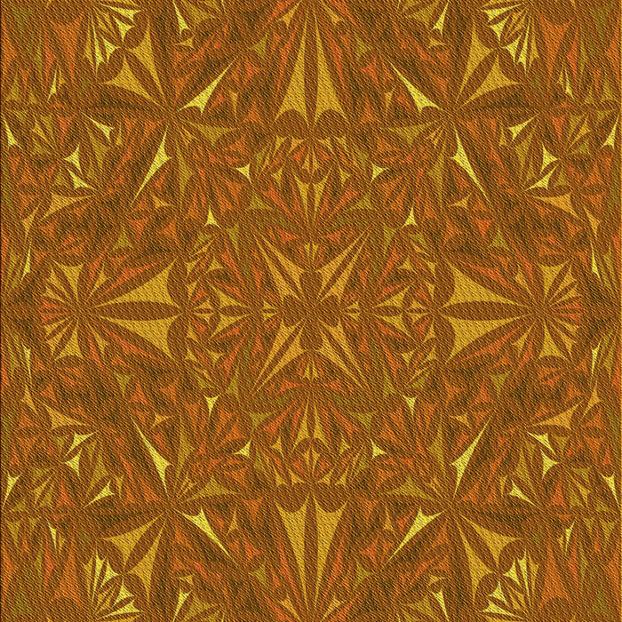 Patterned Neon Orange Rug, pat3794yw
