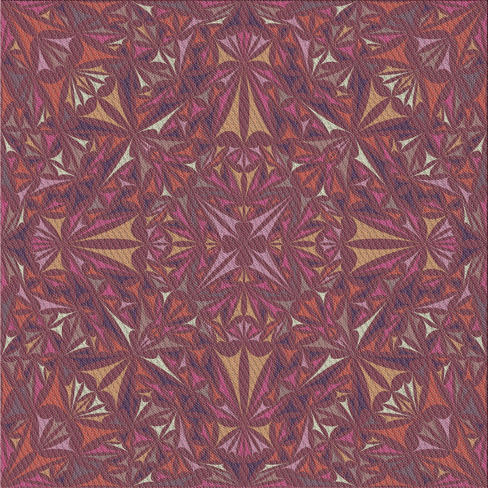 Sideview of Machine Washable Transitional Pink Coral Pink Rug, wshpat3794