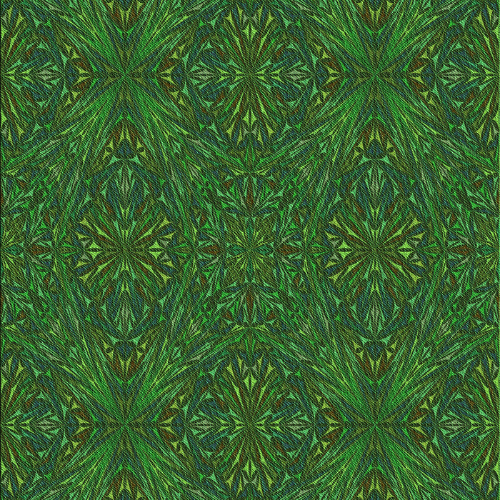 Machine Washable Transitional Dark Forest Green Rug, wshpat3795grn