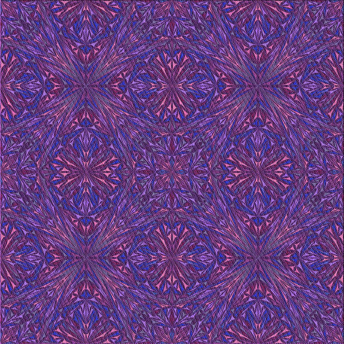 Round Patterned Purple Rug, pat3795pur