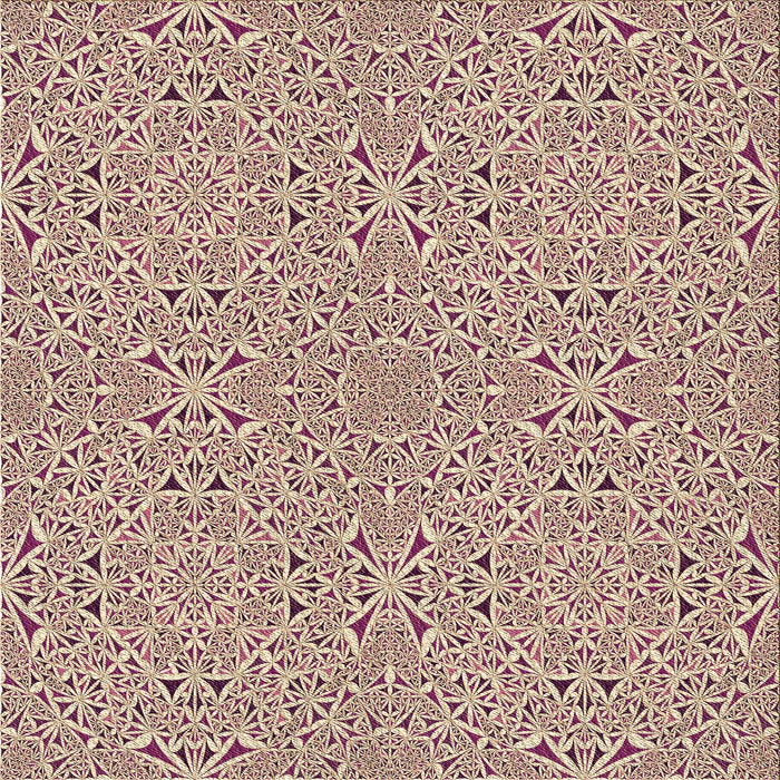 Round Patterned Khaki Gold Rug, pat3796brn
