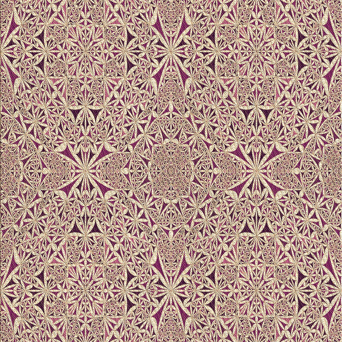 Patterned Khaki Gold Rug, pat3796brn