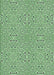 Patterned Light Green Rug, pat3796grn