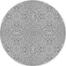 Square Patterned Light Gray Rug, pat3796gry