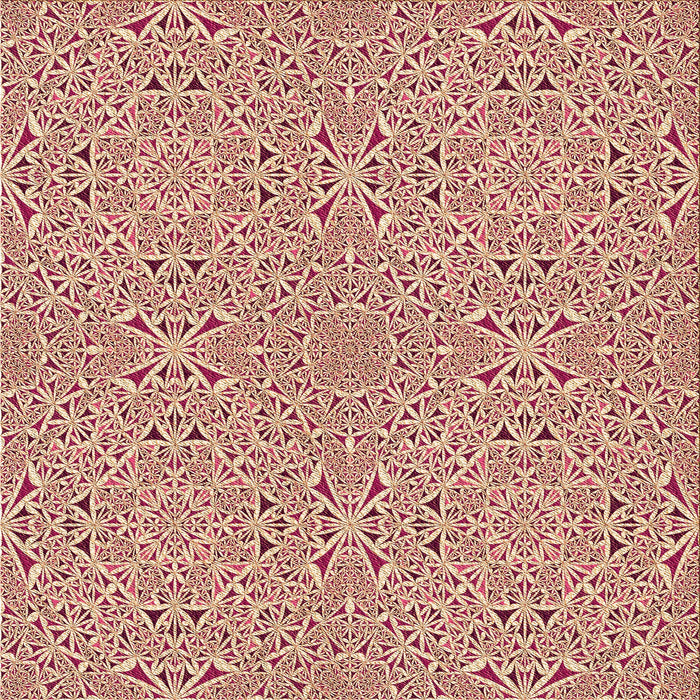 Round Machine Washable Transitional Red Rug, wshpat3796org