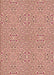 Patterned Red Rug, pat3796org