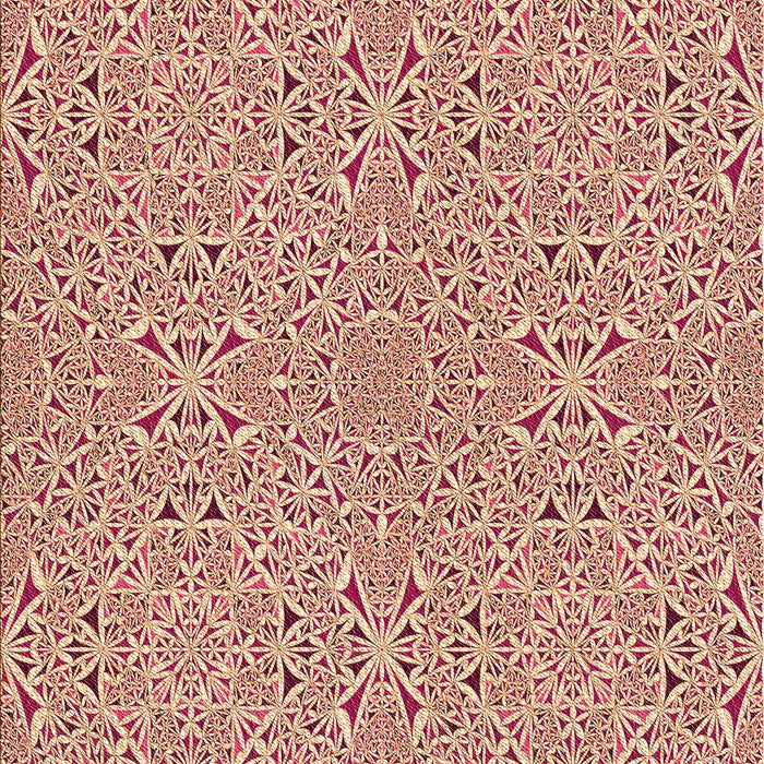 Patterned Red Rug, pat3796org