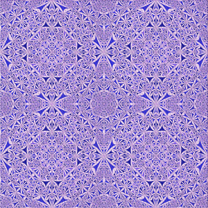 Round Patterned Blossom Pink Rug, pat3796pur