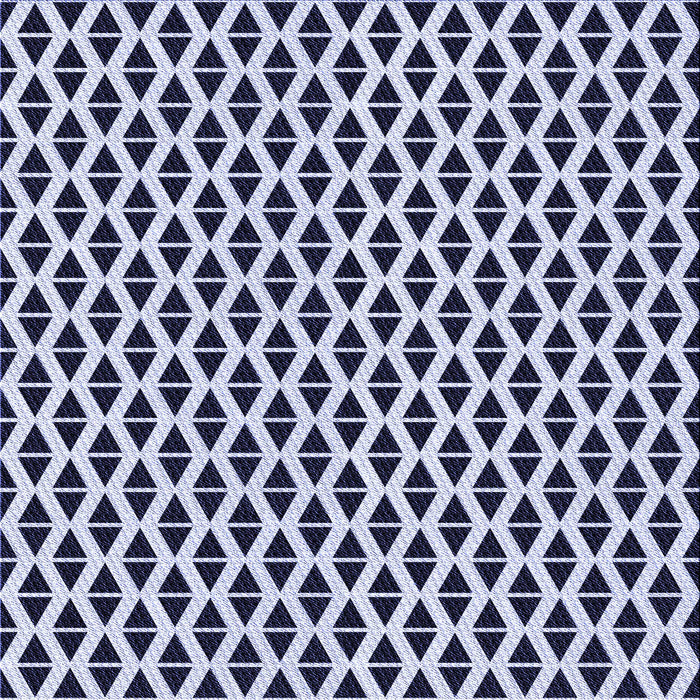 Round Patterned Blue Rug, pat3797blu