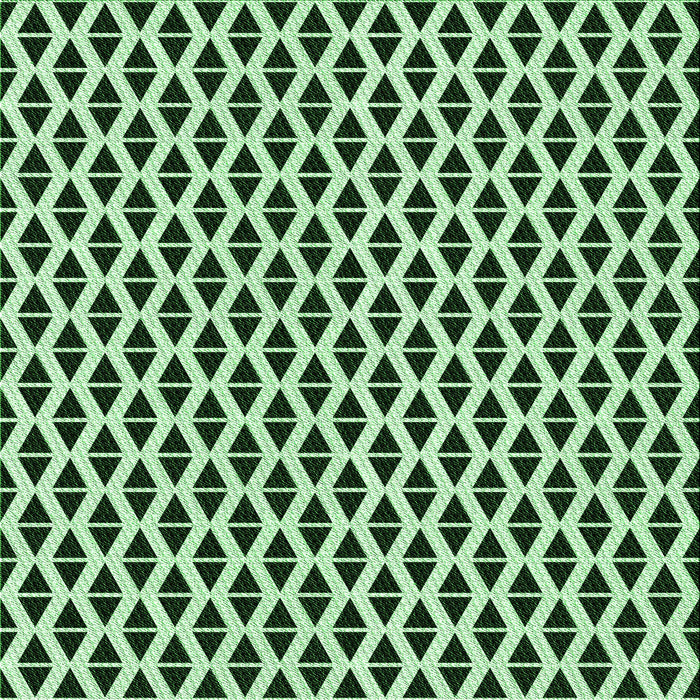 Round Machine Washable Transitional Dark Forest Green Rug, wshpat3797grn