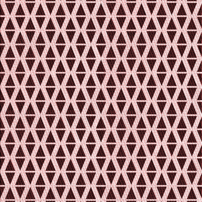 Patterned Deep Rose Pink Rug, pat3797rd