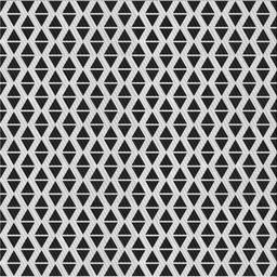 Square Patterned Charcoal Black Novelty Rug, pat3797