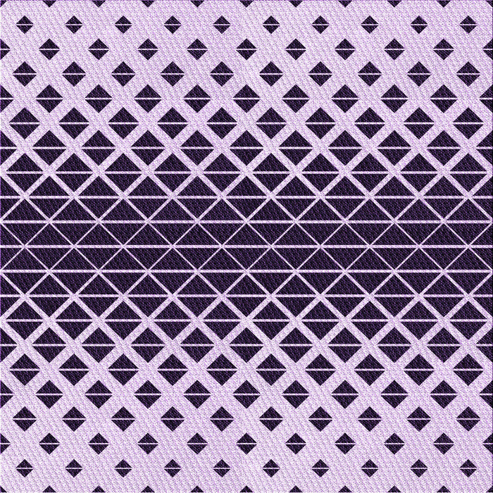 Round Patterned Blossom Pink Rug, pat3798pur