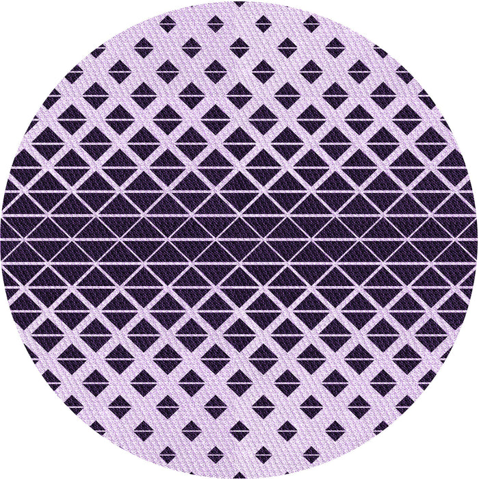 Square Patterned Blossom Pink Rug, pat3798pur