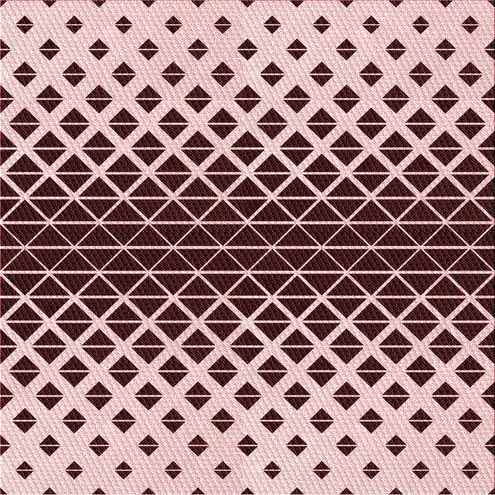 Round Patterned Pink Rug, pat3798rd