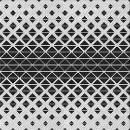 Square Patterned Platinum Gray Novelty Rug, pat3798