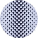 Square Machine Washable Transitional Lavender Blue Rug in a Living Room, wshpat3799blu