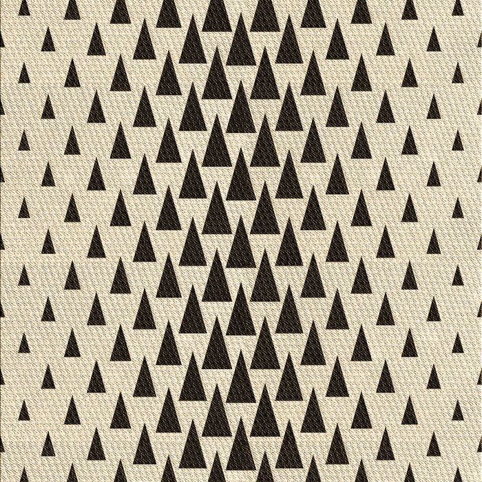 Patterned Vanilla Gold Rug, pat3799brn